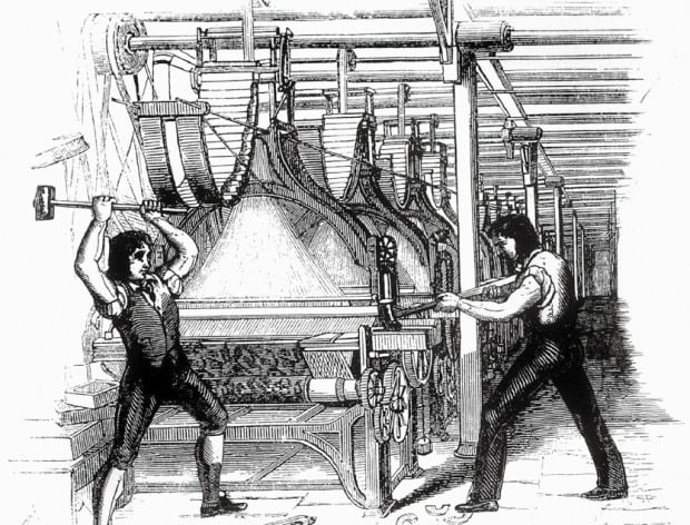 英 산업혁명 때 인간이 기계 부쉈지만… 결국 인간의 삶 풍요로워졌대요