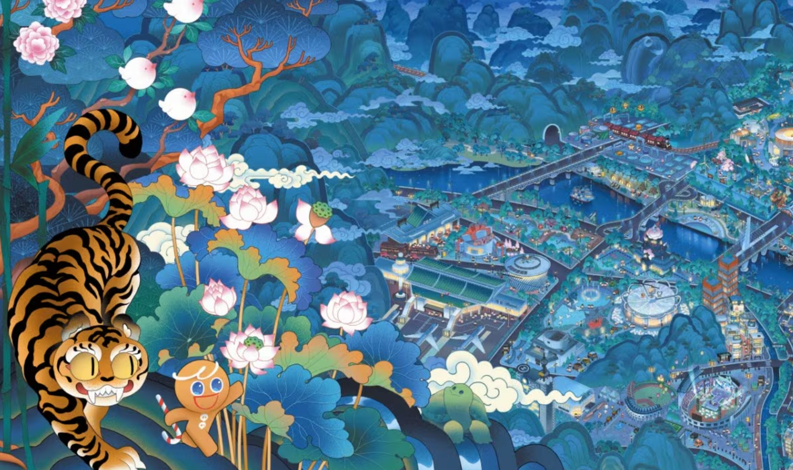 게임 속 쿠키들 궁궐로 뛰어들다!