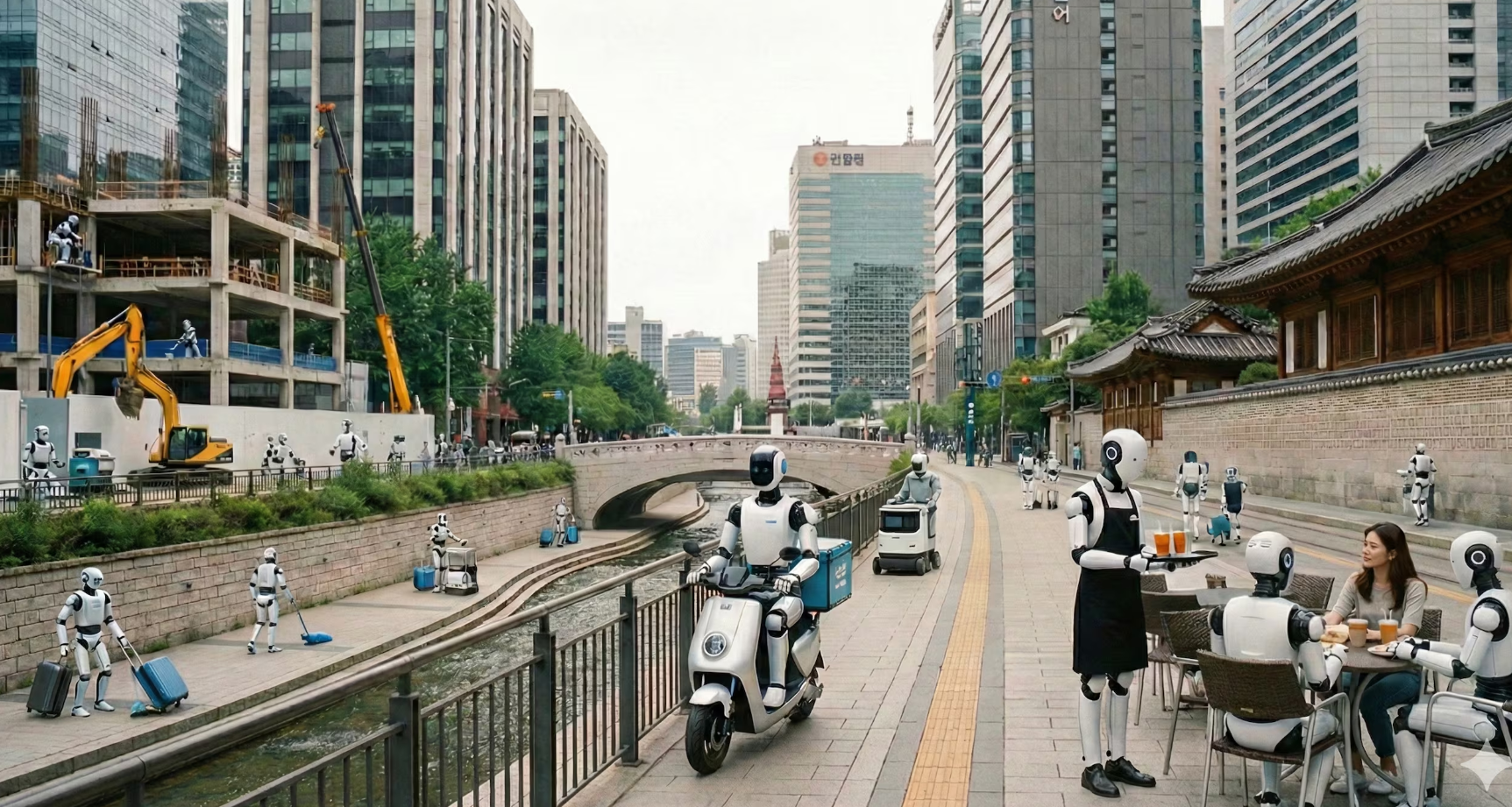 머스크가 예언한 '인구 절벽 한국' 세계서 가장 빨리 AI로봇이 인간보다 많은 나라 될수도